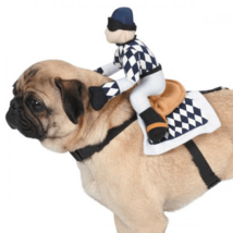 Zack &amp; Zoey Champion Jockey Saddle Dog Costume - £20.29 GBP