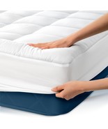 Cloud-Like Twin Mattress Topper - 100% Cotton Top Mattress Pad For Back ... - $44.93