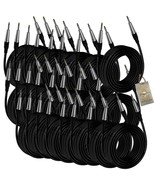 20FT Guitar Cords (24-Pack) by FAT TOAD - 24 AWG Instrument Cables for E... - $202.62 CAD