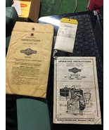 Vintage Briggs &amp; Stratton Gas Engine Operating Instructions Parts List 6... - $760.11 MXN