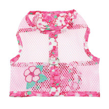 Pink Hawaiian Hibiscus Cool Mesh Harness and Leash Sizes XS-L - $379.94 MXN