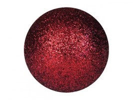 Europalms Decorative Ball 3.5cm, Red, Glitter 48x - £18.89 GBP