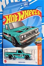 Hot Wheels 2023 HW Hot Trucks Series #147 Mazda Repu P/U Aqua Green w/ ST8s - £1.99 GBP