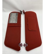 1987-1996 OBS Ford Bronco F150 F250 F350 Red Cloth W/ Mirror Sun Visor O... - $64.35