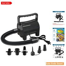 Portable 460W Air Inflator &amp; Deflator with 5 Nozzles - Fast &amp; Efficient ... - $64.30