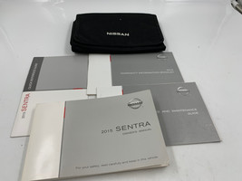 2015 Nissan Sentra Owners Manual Set with Case OEM E01B43056 - £38.83 GBP