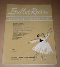 Ballet Russe Songbook Vintage 1941 Mercury Music Corp. - £19.97 GBP