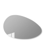 Modern Illuminated Wall Vanity Mirror  Frameless, Irregular Shape with ... - $2,193.14 CAD+