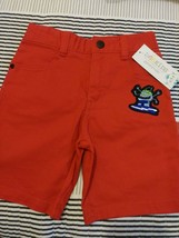 365 Kids from Garanimals RED Cotton Bend Toodlers Shorts 6 - £5.18 GBP