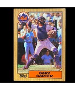 1987 Topps #20 Gary Carter NEW YORK METS -- EX-NM - $2.45 CAD