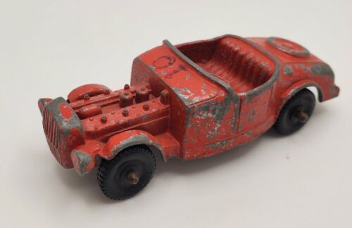 Primary image for Vintage TootsieToy Diecast Model B Hot Rod Roadster Red Chicago USA
