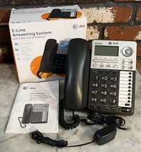 AT&amp;T Phone ML17939 2 Line Corded Speakerphone Caller ID Digital Answerin... - $37.95