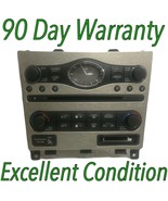 2007 - 2009 INFINITI G37 Temperature Audio Control Panel W /Clock 25810J... - $45.00
