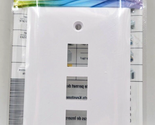 On-Q-Legrand-3-Port-White Nylon Ethernet Wall Jack Plate-F3403-WH-V1 - $8.00
