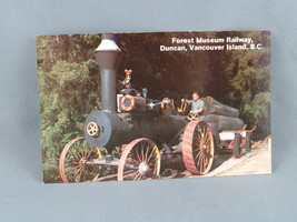 Vintage Postcard - Cowichan Valley Forest Museum Log Hauler - Eric J Cooke - £11.71 GBP