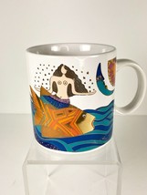 Vintage 1989 Laurel Burch Mermaid Mug THE SEA GODDESS Beach Nautical Japan Sign - £11.06 GBP