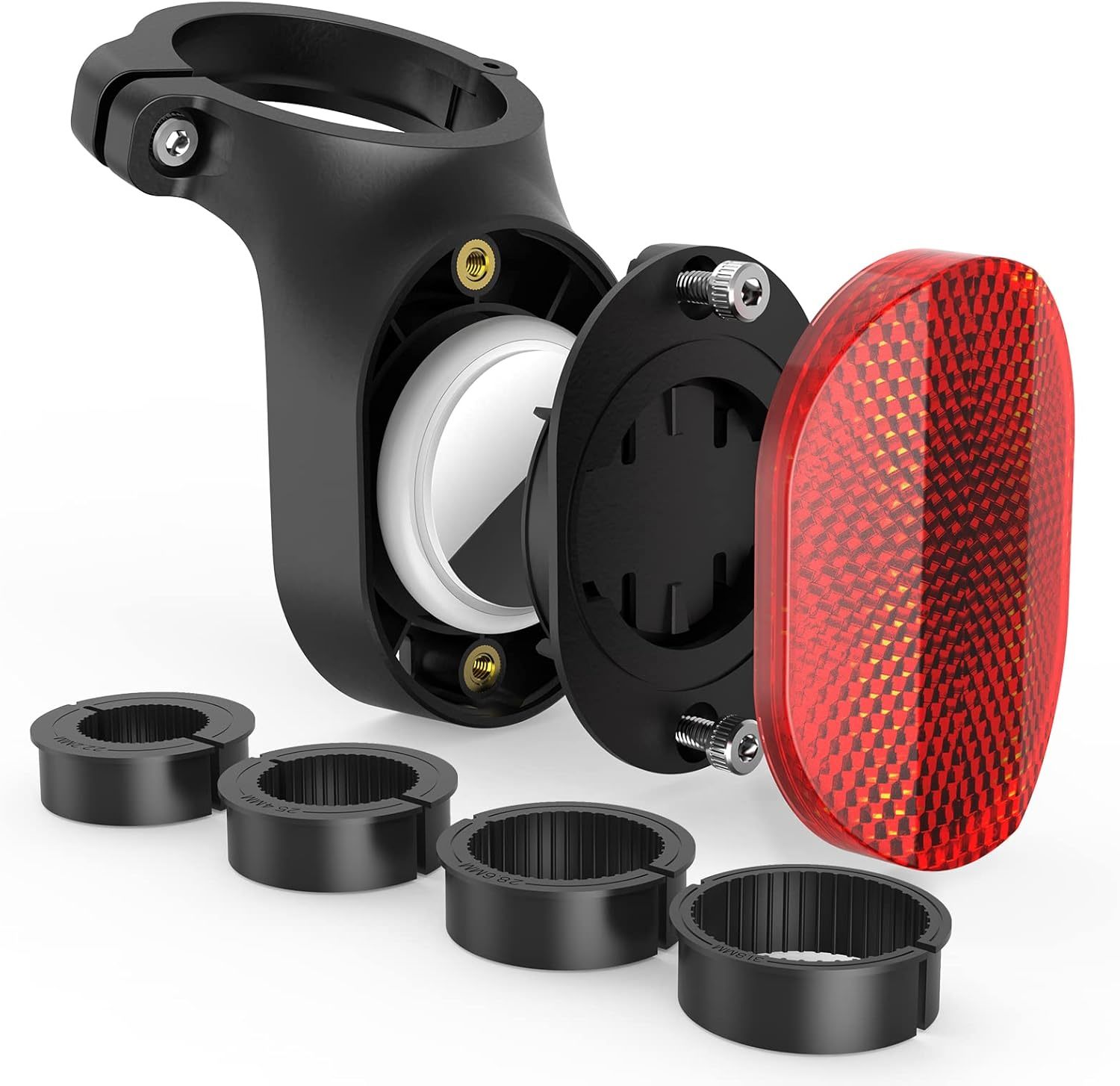 Airtag Bike Mount, Hidden Bicycle Seatpost Mount Compatible With, And Sc... - $33.99