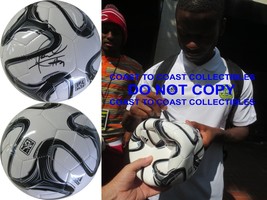 MAURICE EDU,PHILADELPHIA UNION,SIGNED,AUTOGRAPHED,MLS SOCCER BALL,COA,PROOF - £110.16 GBP