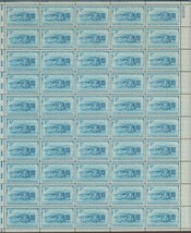 Three Stages of Rail Transportation Sheet of Fifty 3 Cent Stamps Scott 1006 - £10.32 GBP