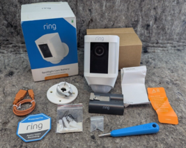 Ring Spotlight Cam Wirefree Battery HD Security Camera - For Parts/Repai... - $42.99