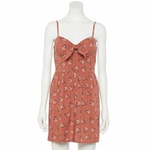 Lily Rose Bra Cup Spaghetti Strap Skater Dress RustWomen&#39;s JR Sz XL NWT ... - $384.24 MXN