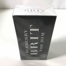 Burberry Brit 3.3 Oz Eau De Toilette Spray 100 ml * NEW in SEALED Box for Men - £55.46 GBP