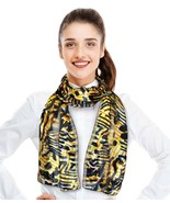 Lightweight Zebra Stripes Animal Print Theme Silk Feeling Fashion Scarf - €8,55 EUR