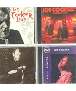Joe Cocker 4 CD Bundle Greatest Hits Classics v4 Live One Night of Sin 1... - £21.24 GBP
