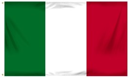Italy Italian 3&#39; x 5&#39; Flag w/ Grommets to Hang Pride Country Soccer Banner - $9.99