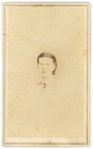 CIRCA 1880&#39;S Haunting CDV Featuring Beautiful Pale Woman I.G. Owen Newton, NJ - £9.63 GBP