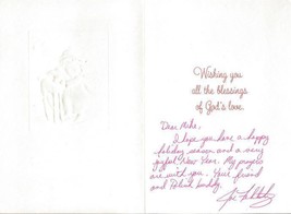 Joe Felitsky Signed Handwritten Christmas Card Pitt Panthers QB - $49.49