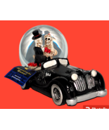 Moonlight Manor Skeleton Couple Wedding Bride Groom Musical Car Hallowee... - €27,15 EUR