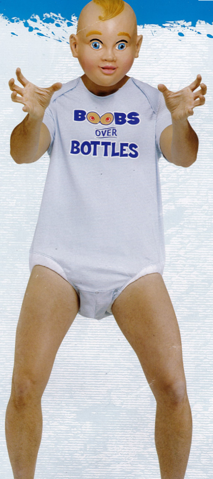 FUN WORLD BIG BABY ADULT MEN'S COSTUME ONE SIZE FITS MOST UP TO 6FT 200LBS Item image 2