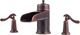 Pfister RT6-5YPU Ashfield Roman Tub Faucet Trim WITHOUT Handles - Rustic... - $164.90