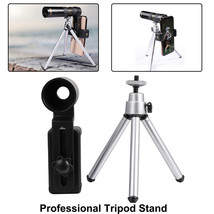 Professional Tripod Stand + Phone Holder For Zoom Monocular Telescope With Clip - £15.22 GBP
