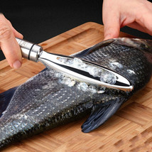 Fish Scale Scraping Grater Remove Cleaning Peeler Scraper Bone Tweezer Tool - $19.00