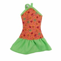 1994 Barbie Sweet &amp; Pretty Fashions Green &amp; Orange Dress Swirl Lollipop ... - $93.01 MXN