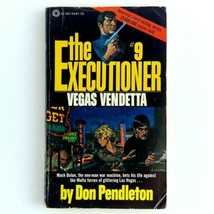 The Executioner #9 Vegas Vendetta by Don Pendleton Vintage Action Paperback