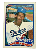 Ramon Martinez 1989 Topps #225 La Dodgers Mint Rookie Card S360 - £0.78 GBP