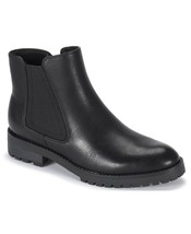 Baretraps Women&#39;s Daytona Lug Sole Chelsea Booties Black Size 5M B4HP - £23.88 GBP