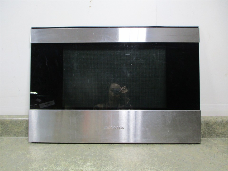 AMANA RANGE DOOR GLASS SCRATCHES PART # W11214475 - $121.47