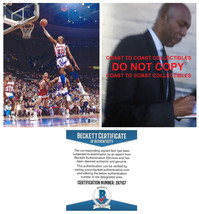 John Salley signed Detroit Pistons basketball 8x10 photo proof Beckett C... - £62.94 GBP