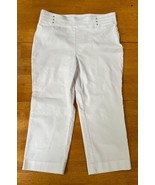 JM COLLECTION Pull On Slim Fit Stretch Rivet Detail Cropped Capri Pants,... - $321.79 MXN