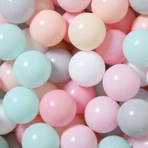 100 Pit Balls Plastic Balls For Baby Toddlers Girlstoddlers For Playhouse, Baby  - £37.95 GBP