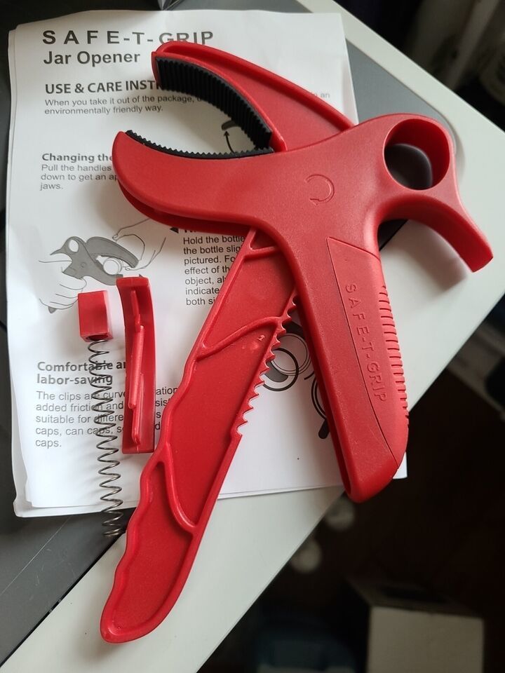 safe-t grip Multi Opener Jar Opener, Non-Slip Easy Grip Can Openers for ... - $9.50