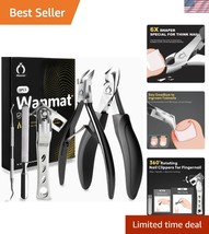 5-in-1 Professional Toenail Clippers Set with Curved Blades for Ingrown ... - $89.99