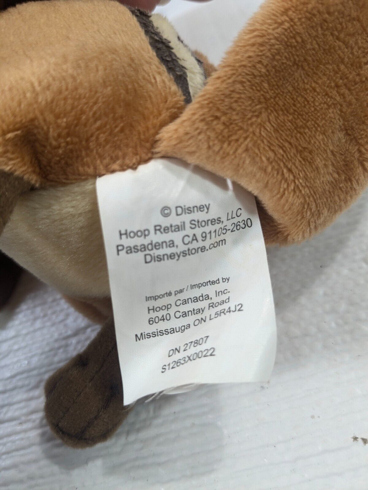 New Disney Enchanted Pip Chipmunk Plush and 50 similar items