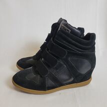 SKECHERS SKCH+3 Hidden Wedge Platform Sneakers Sz 10 Women Suede High To... - $34.64