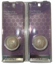 Pack Of 2 Vital Radiance by Revlon Easy Blending Mousse Shadow #002 Pear... - $17.39