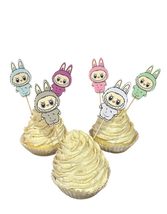 Monsters Straws, Monsters Birthday, Monsters Decor, Monsters Baby, Monst... - $7.83